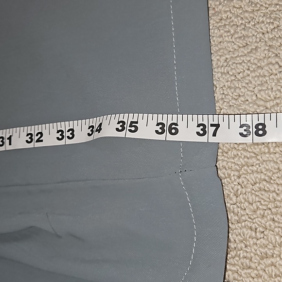 NWOT Wide Leg Grey Pleated Trousers - Picture 9 of 11